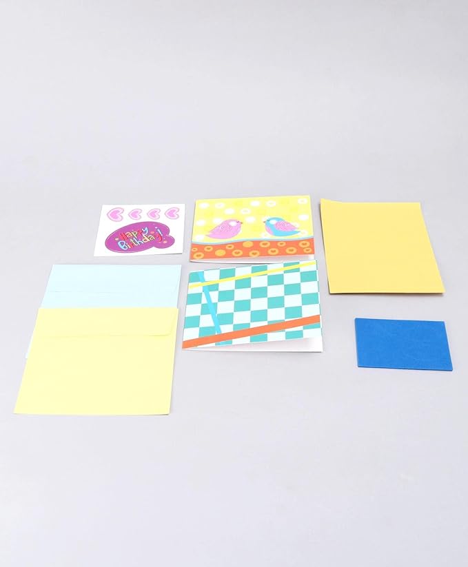 Ekta 4 in 1 Craft Box for Kids Craft Activity Game for Kids Exciting Game for Children -Multicolour