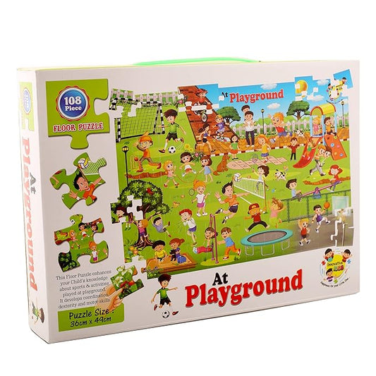 Innovative KIDS Floor Puzzle for 4 Age Kids(108 Piece) (at Playground)