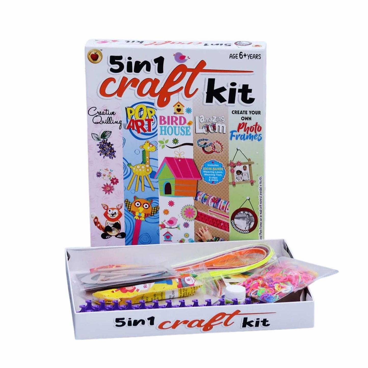 Multi-Craft Activity Set for Kids & Adults – DIY Art & Craft Kit