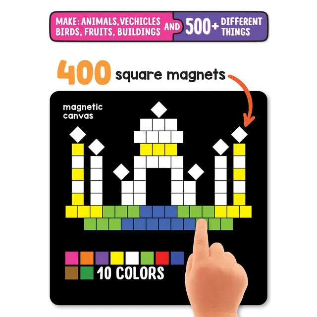 MAGNETIC PUZZLE SQUARE – Connect, Create & Challenge Your Mind!