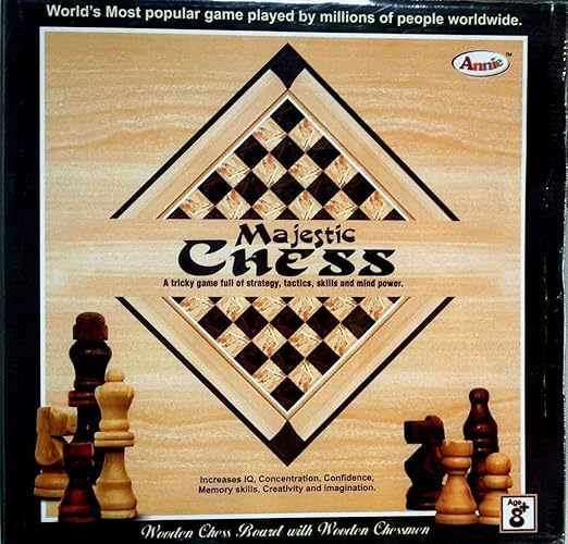 House Of Gifts Majestic Chess Wooden