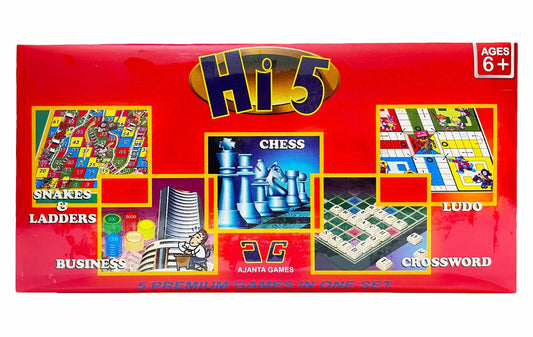 HI 5 AG Multigame – 5 Games, Endless Entertainment