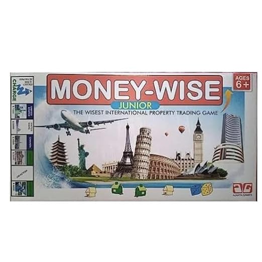 Money-Wise International Property Trading Strategy Board Game – Fun for All Ages