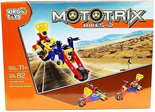 Bikes-2 – Durable Multicolor Toy Bikes for Kids – Fun Racing Playset