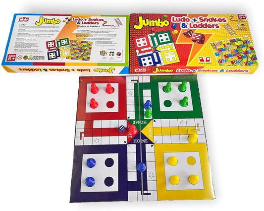 Supersized Fun Awaits with JUMBO LUDO SNAKES & LADDERS – Perfect for Every Gathering