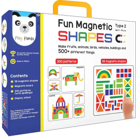 FUN MAGNETIC SHAPES SET N – Shape Your Imagination with Magnetic Fun!