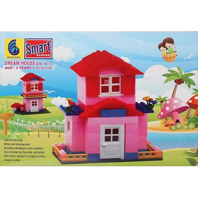Dream House Building Block Set No.127 – Creative Construction Play – Ages 3+