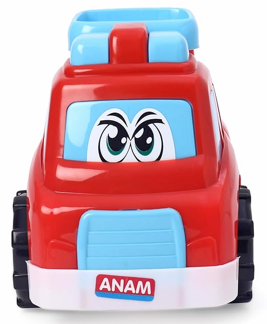 Fire Engine Friction Toy for Kids Durable & Safe Push-and-Go Vehicle Fun & Educational Playtime Toy Ideal Gift for Boys and Girls