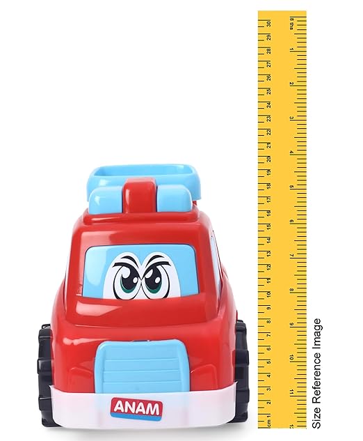 Fire Engine Friction Toy for Kids Durable & Safe Push-and-Go Vehicle Fun & Educational Playtime Toy Ideal Gift for Boys and Girls