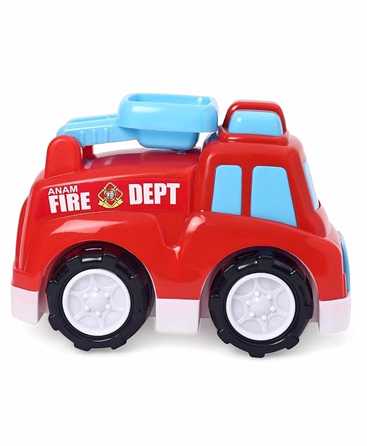 Fire Engine Friction Toy for Kids Durable & Safe Push-and-Go Vehicle Fun & Educational Playtime Toy Ideal Gift for Boys and Girls