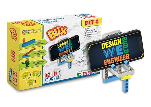 Blix DIY 0 - Creative Construction DIY Set - Perfect for gifting and daily use