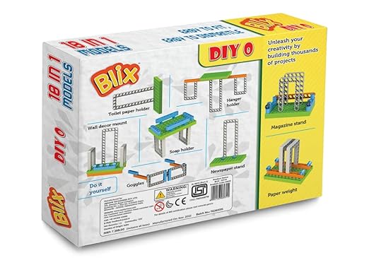 Blix DIY 0 - Creative Construction DIY Set - Perfect for gifting and daily use