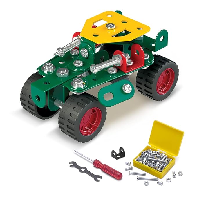 Mechanix Battle Station STEAM/STEM Educational Toy Building and Construction Set War-Themed Building Blocks for Boys and Girls Age 7