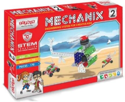 Mechanixx-2 Building and Construction Set for Kids Age 7