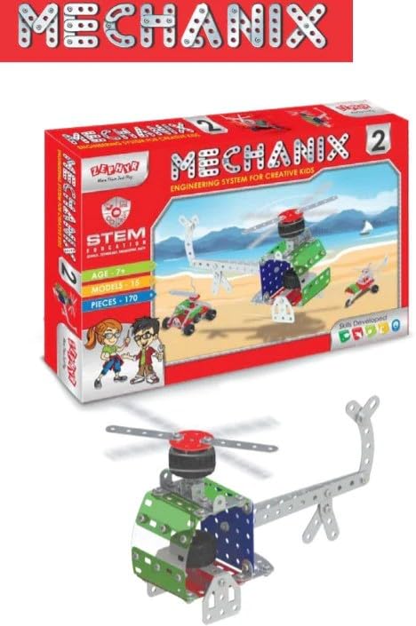 Mechanixx-2 Building and Construction Set for Kids Age 7