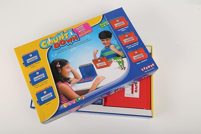 Zephyr Count Down Board Game for Kids Party Board GameBoard Games for Adults Family
