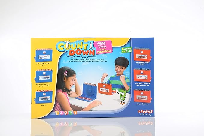 Zephyr Count Down Board Game for Kids Party Board GameBoard Games for Adults Family