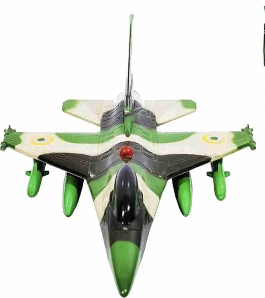Centy F-16 Air Force-2 Fire Blade Plane for Kids, Pull Back Action