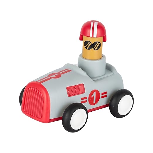 INNOVITOY'S Pack of 8 Toy Cars Push and Go Play Set Friction Powered Car Pull Back Vehicles Transport Tools Gifts for Babies Toddlers Kids Boys Girls (Including Car Airplane Boat Train)