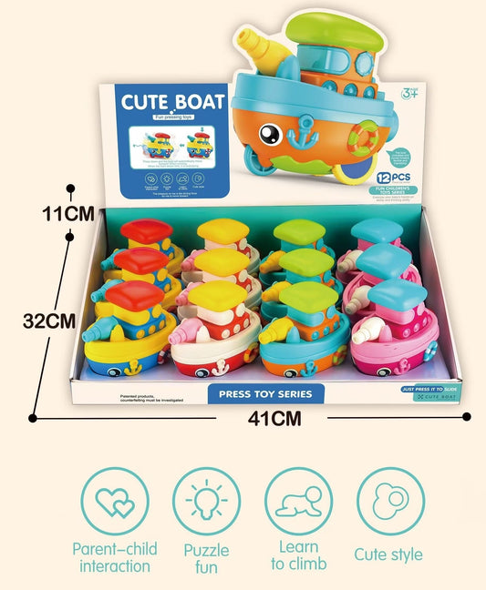 Cute Boat LMI-6668A – Colorful Fun on the Water!