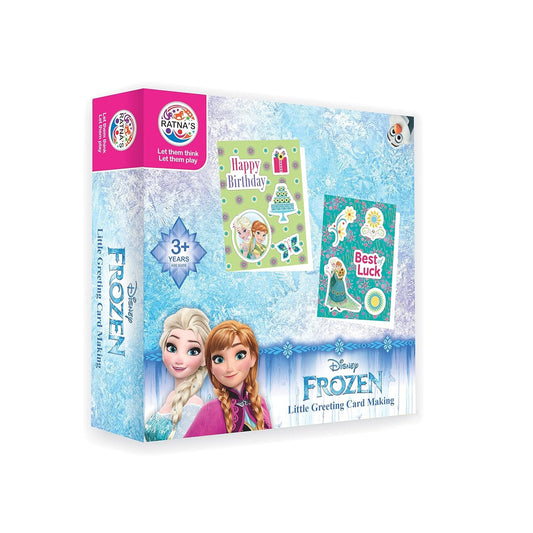 Ratna’s Frozen Themed DIY Greeting Card Making Kit – Creative Art & Craft Fun for Kids