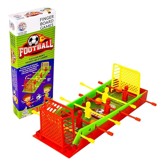 Ratna’s Mini Football Fingerboard Game – Pocket Foosball Set for Kids 5+