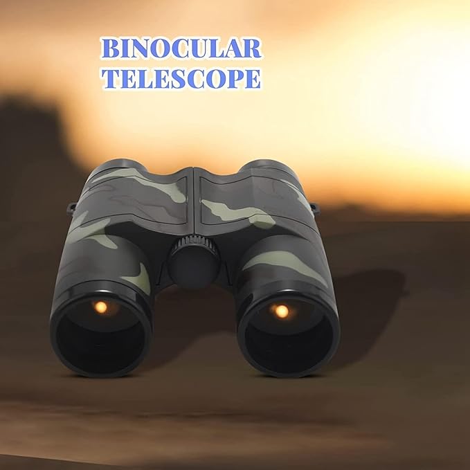 Compact Binocular – Day & Night Use Kids Durbin for Outdoor Exploration