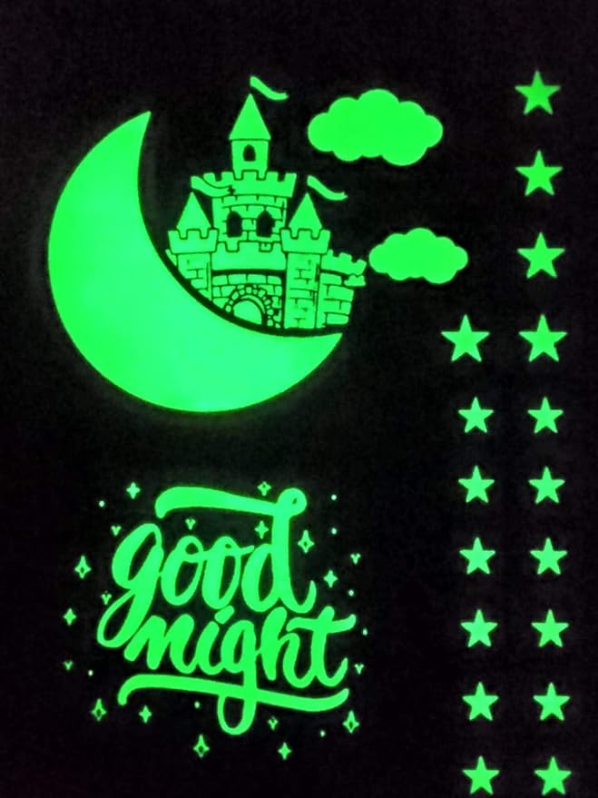 Ratna’s Mermaid Glow-in-the-Dark Wall Stickers – Ceiling & Room Décor – Pleasure Treasure
