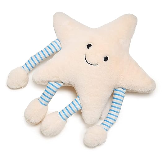 Webby Star Plush Pillow Doll – Soft Toy with Arms & Legs