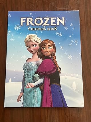 Frozen Colouring Book – Fun Art Paperback for Kids Ages 2–6