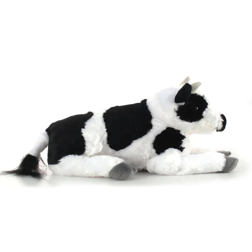 WILD REPUBLIC Cow Stuffed Animal Plush Toy Gift for Kids