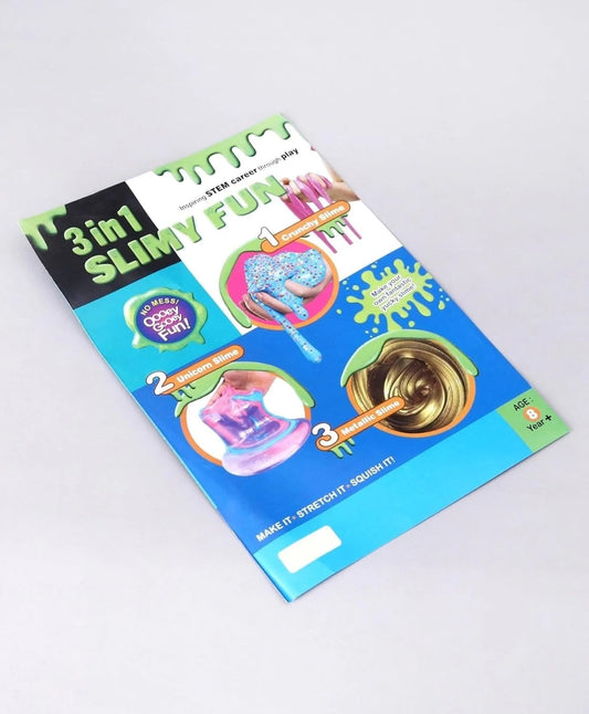 Ekta 3 in 1 Slime Fun Slime Making Kit for Kids