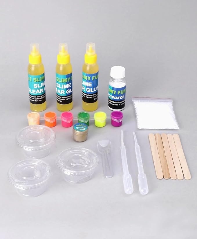 Ekta 3 in 1 Slime Fun Slime Making Kit for Kids