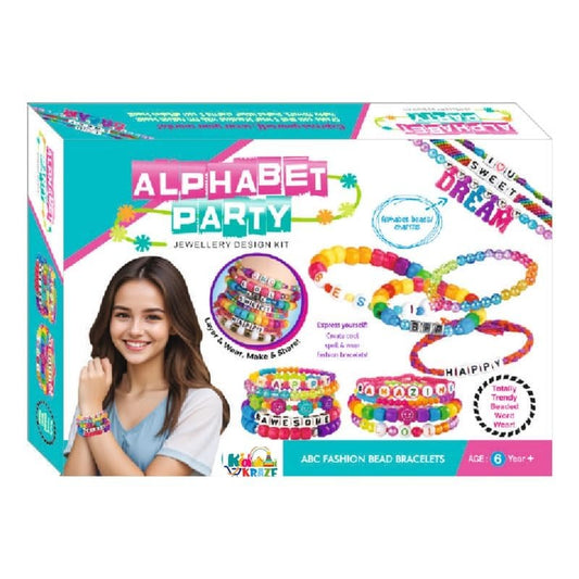 Ekta Bead & Charm Jewelry Making Kit – Creative, Educational Fun for Kids Aged 6+