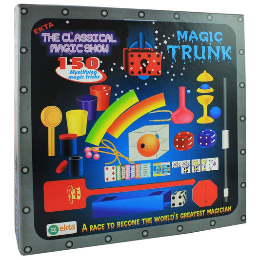 EKTA - The Ultimate Magic Trunk The Classical Magic Show 150 Mystifying Magic Tricks