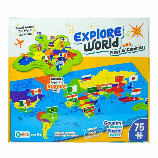 Ekta Toy Explore World for Kids and Adults - Indoor and Outdoor Family Fun
