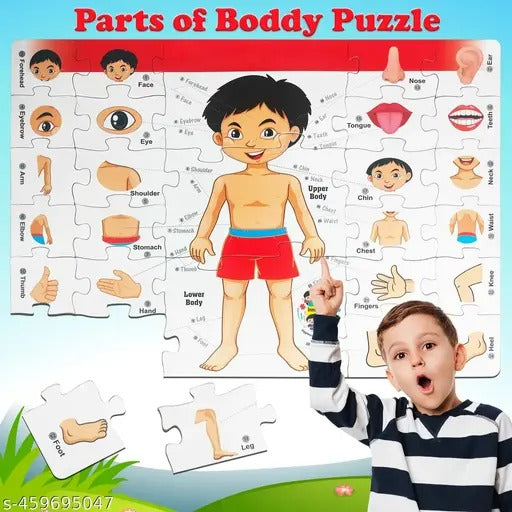 PARTS OF BODY PR – Interactive & Educational Human Body Learning Kit for Kids