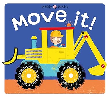 Move It – Fun Interactive Board Book Full of Action Words for Young Kids