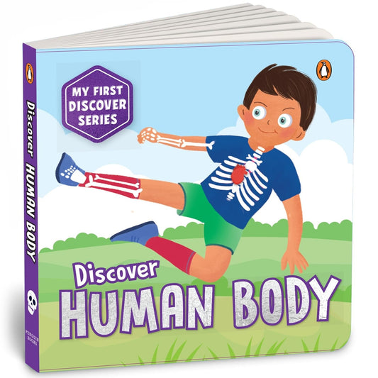 My First Discover Human Body – Illustrated Science Learning Book for Kids Ages 3+