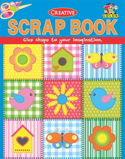 Creative Scrap Book – Pinwheel Books (20‑Page Paperback Scrapbook, Art & Craft)
