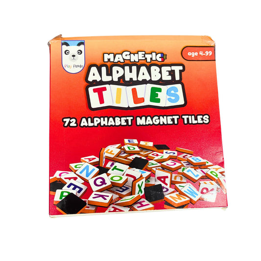 Magnetic Alphabet Tiles – Fun, Hands-On Learning for Kids