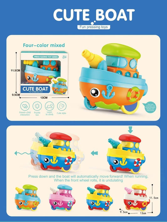 Cute Boat LMI-6668A – Colorful Fun on the Water!