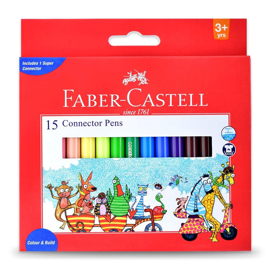 15-Piece Color Pen Set – Premium Fiber Tip Pens with Case