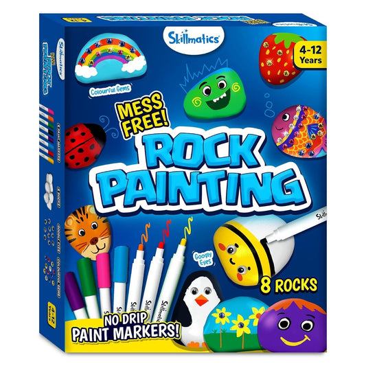 MESS FREE! ROCK PAINTING