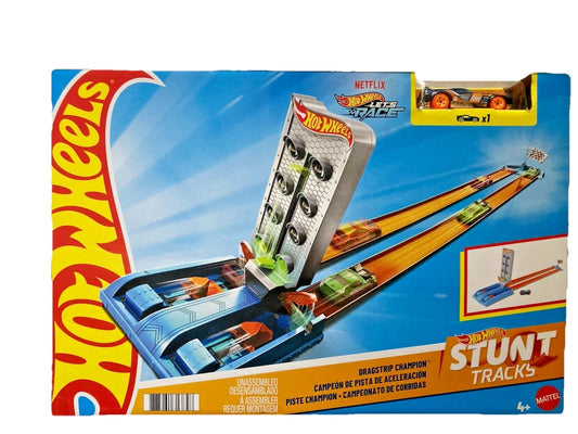 HOT WHEELS DRAGSTRIP CHAMPION RACE TRACK SET , LOVED BY KIDS , RACING CHALLENGE TRACK SET