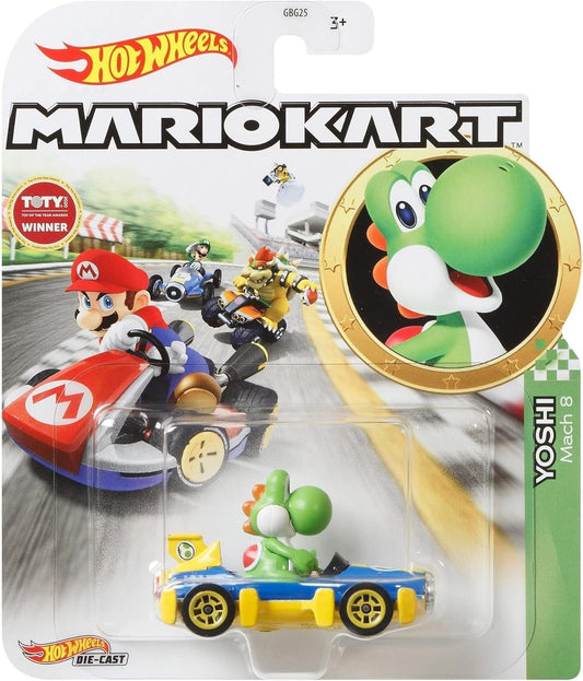 Hot Wheels Mario Kart Yoshi - Mach 8