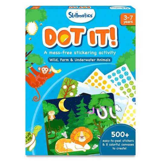 Mess-Free Sticker Fun for Kids: Skillmatics Dot It!