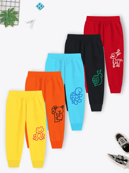 Sleepy Rainbows! 5-Pack All-Night Play Pyjamas