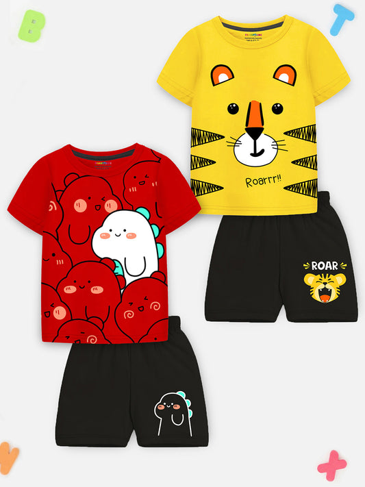 Roaring Lion 4-Piece Shorts Set
