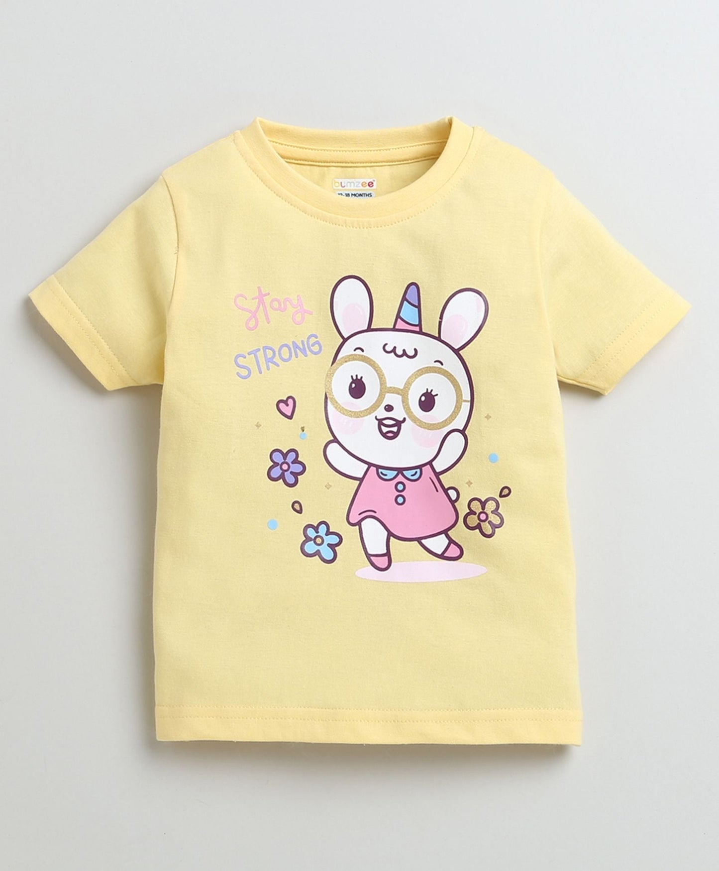 Stay bright and confident in Bumzee’s 2-pack tees—easy slip-on and vibrant colors!